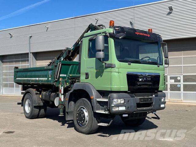 MAN TG-M 18.340 4x4 BB 2-Achs Allradkipper Kran Funk Camion ribaltabili