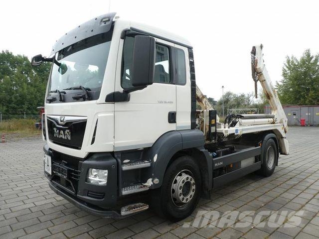 MAN TG-S 18.400 4x2 BL Absetzkipper Meiller, Funk Vaihtolava-autot