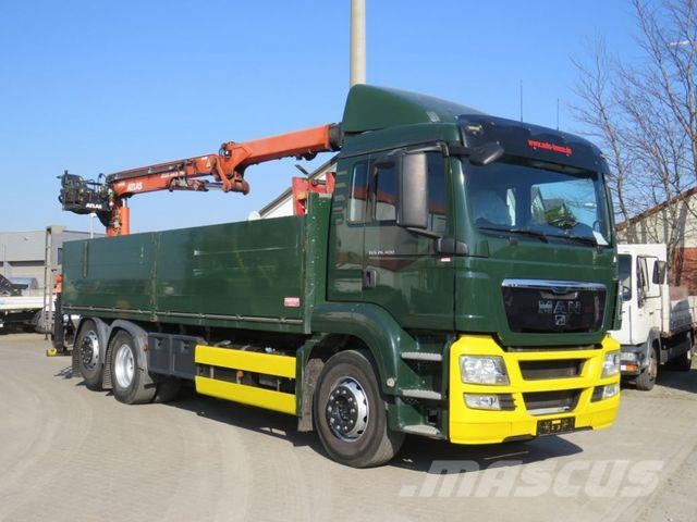 MAN TG-S 26.400 6x2-2 BL Pritsche Heckkran Atlas 165 その他トラック