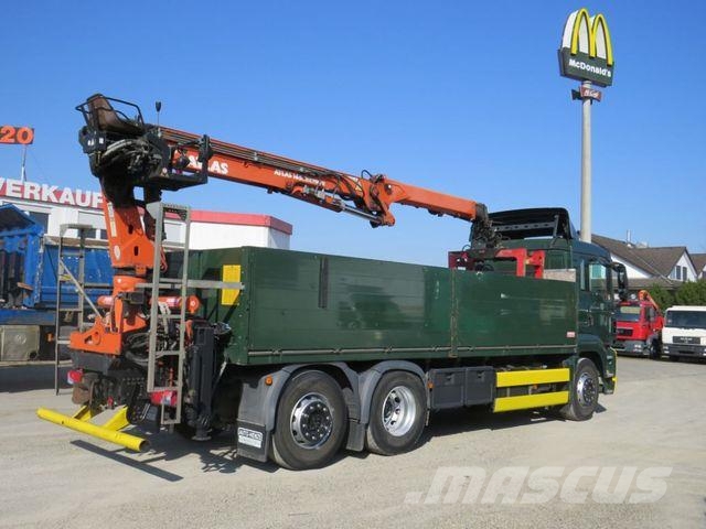 MAN TG-S 26.400 6x2-2 BL Pritsche Heckkran Atlas 165 その他トラック