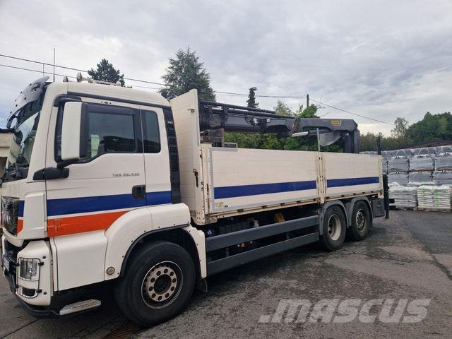 MAN TG-S 26.430 6x2 Pritsche Heckkran Palfing. PK230 Truck mounted cranes