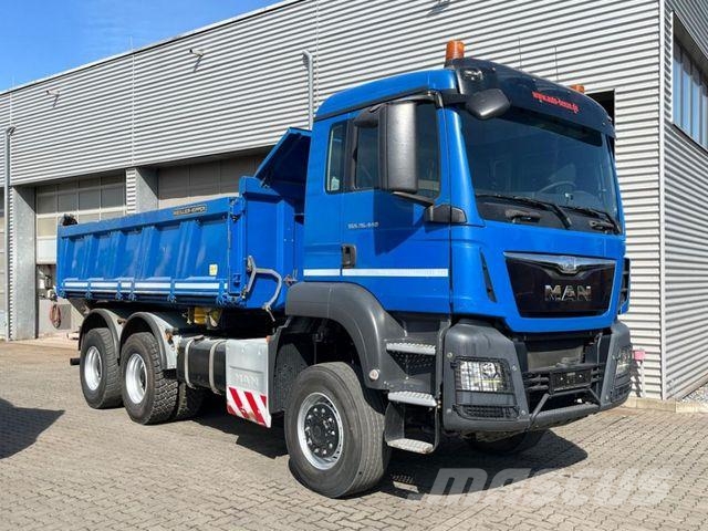 MAN TG-S 26.440 6x6 3-Achs Allradkipper Bordmatik Sc 傾卸式卡車