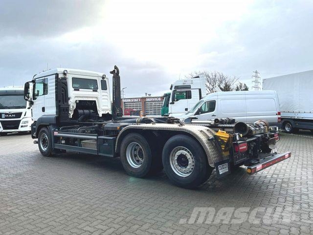 MAN TG-S 26.460 6x2-2 BL Abrollkipper Meiller, Funk Abrollkipper