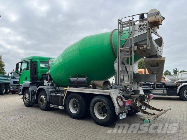 MAN TG-S 32.400 8x4 BB Betonmischer Stetter 9m³ deut Camiones hormigonera