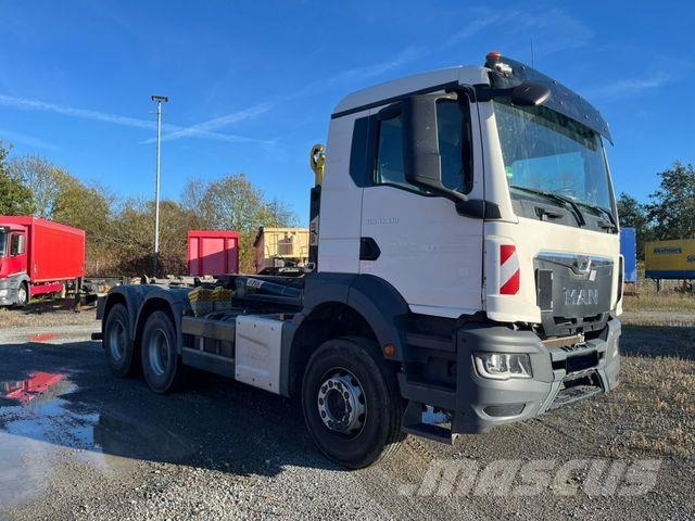 MAN TG-S 33.430 6x4 BB Abrollkipper kurz Radstand 33 Konksliftveokid