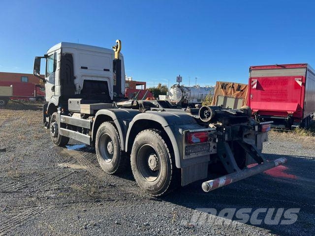 MAN TG-S 33.430 6x4 BB Abrollkipper kurz Radstand 33 Konksliftveokid