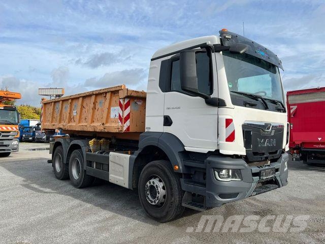 MAN TG-S 33.430 6x4 BB Abrollkipper kurz Radstand 33 Konksliftveokid