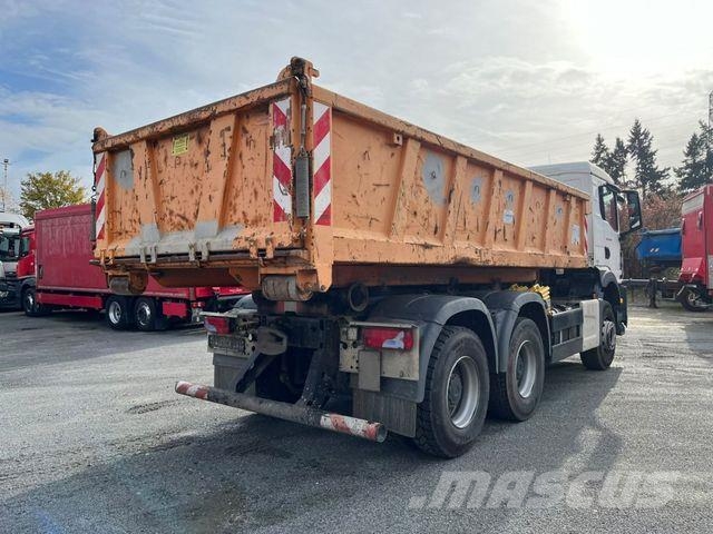MAN TG-S 33.430 6x4 BB Abrollkipper kurz Radstand 33 Konksliftveokid