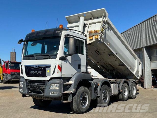 MAN TG-S 35.400 8x6H 4 Achs Muldenkipper Carnehl Camion ribaltabili