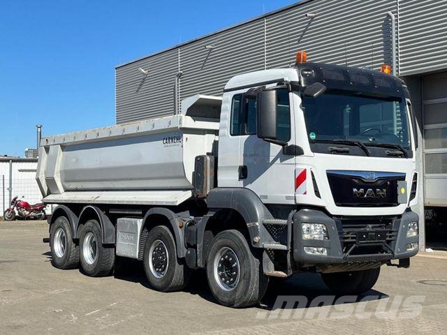 MAN TG-S 35.400 8x6H 4 Achs Muldenkipper Carnehl Camion ribaltabili