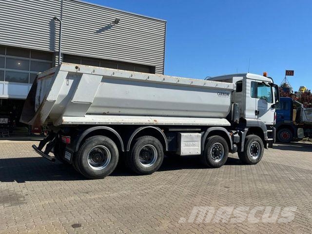 MAN TG-S 35.400 8x6H 4 Achs Muldenkipper Carnehl Camion ribaltabili