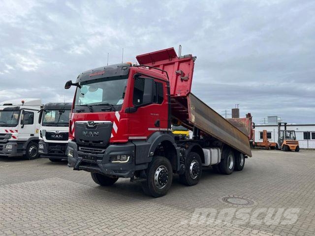 MAN TG-S 35.470 8x6 4-Achs Kipper Meiller Bordmatik Tipper trucks
