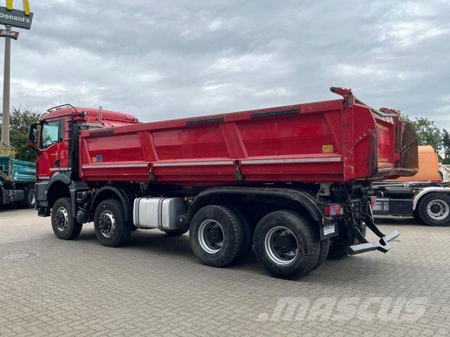 MAN TG-S 35.470 8x6 4-Achs Kipper Meiller Bordmatik Tipper trucks