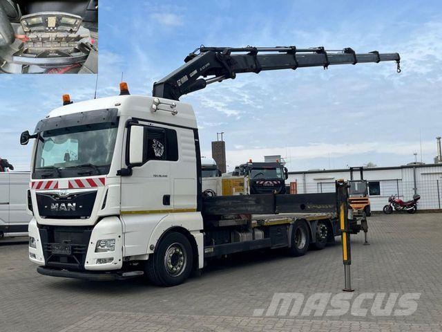 MAN TG-X 26.440 6x2 Pritsche Kran Hiab 422+ Funk Crane trucks