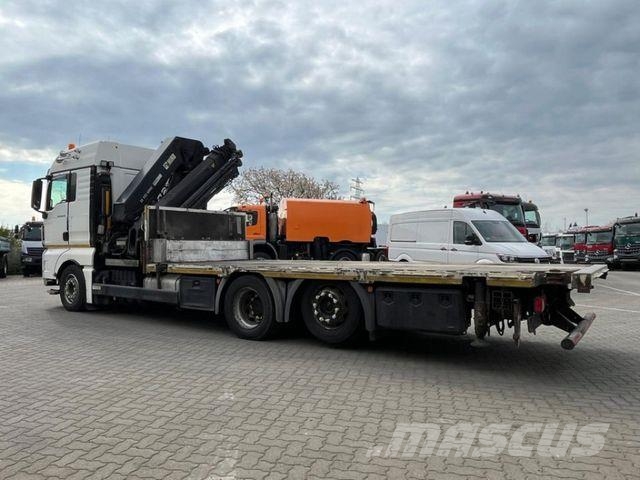 MAN TG-X 26.440 6x2 Pritsche Kran Hiab 422+ Funk Crane trucks