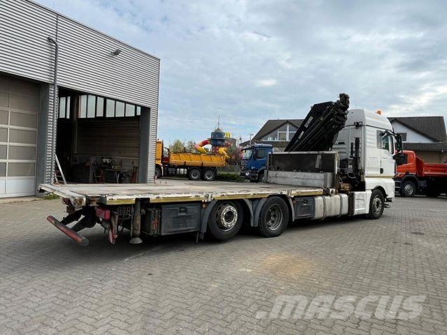 MAN TG-X 26.440 6x2 Pritsche Kran Hiab 422+ Funk Crane trucks