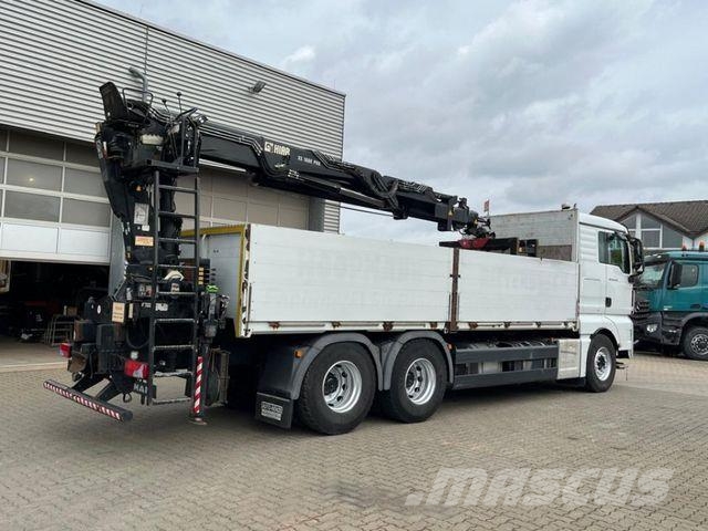 MAN TG-X 26.440 6x4 Pritsche Heckkran Hiab XS 166 Lava-kuorma-autot
