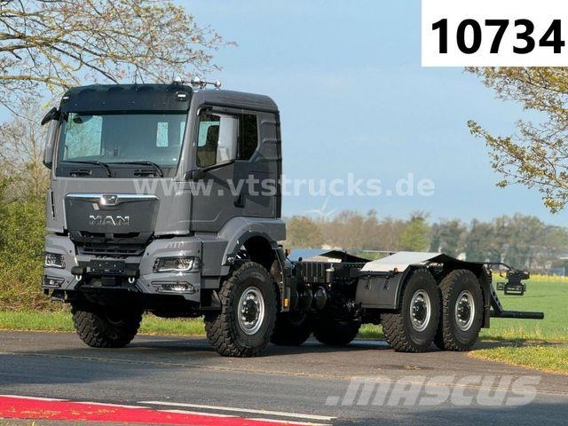 MAN TG3 33.520 6x6 BB Retarder Expeditionsmobil Chassis Cab trucks