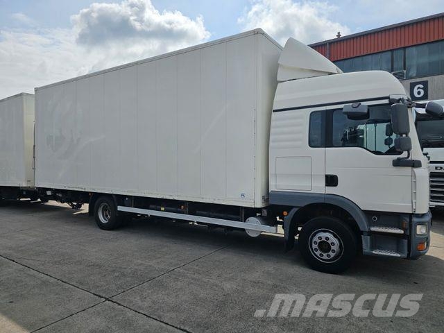 MAN TGA 15. 280 * KOFFER MIT SCHLAFKABINE & ANHÄNG Camiones con caja de remolque