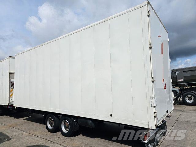 MAN TGA 15. 280 * KOFFER MIT SCHLAFKABINE & ANHÄNG Camiones con caja de remolque