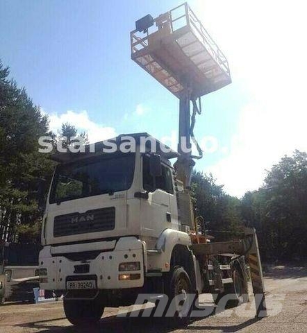 MAN TGA 18.310 4x4 AMV Platform 360 1000kg Autoplošiny