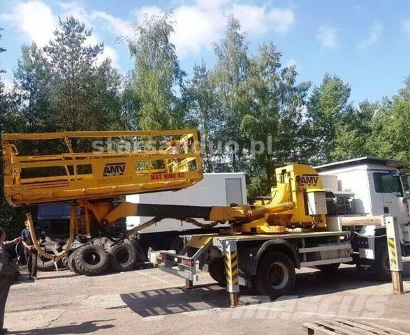 MAN TGA 18.310 4x4 AMV Platform 360 1000kg Autoplošiny