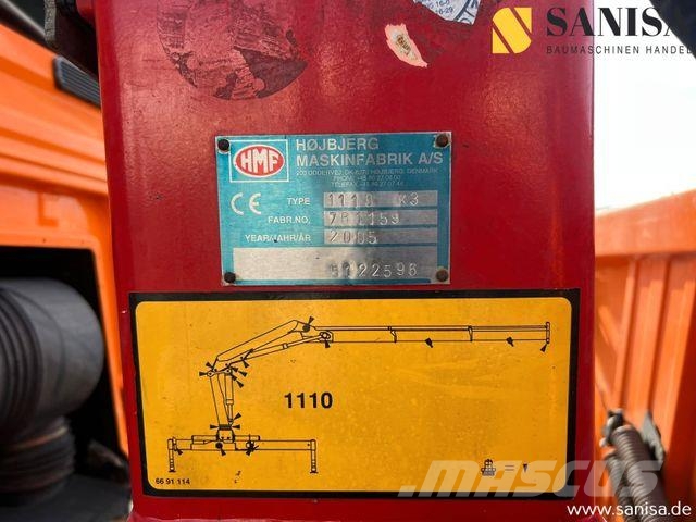 MAN TGA 18.350/HMF Kran/3-S. Meiller Kipper/4x4 Kiper tovornjaki