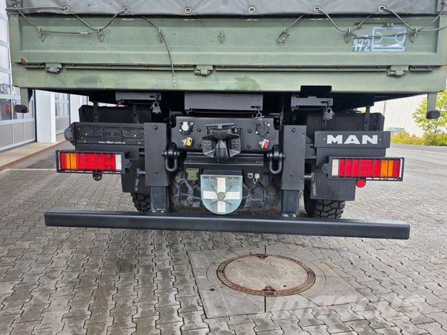 MAN TGA 18.360 4x4 BB 3 Sitze Schalter Expedition Camión con caja abierta