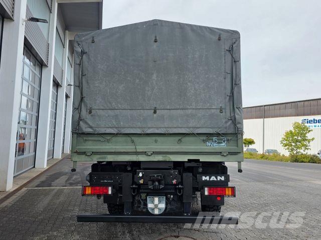 MAN TGA 18.360 4x4 BB 3 Sitze Schalter Expedition Camión con caja abierta