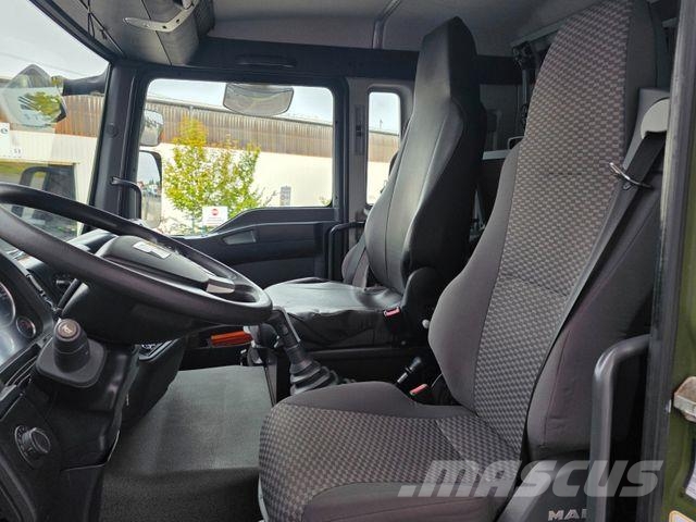 MAN TGA 18.360 4x4 BB 3 Sitze Schalter Expedition Camión con caja abierta