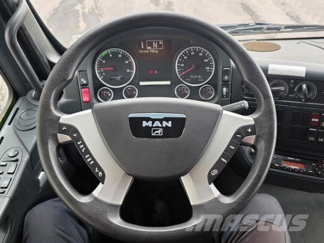 MAN TGA 18.360 4x4 BB 3 Sitze Schalter Expedition Camión con caja abierta
