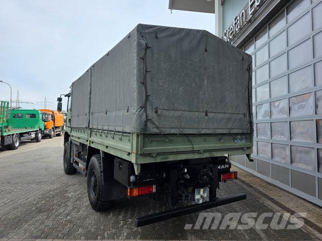 MAN TGA 18.360 4x4 BB 3 Sitze Schalter Expedition Camión con caja abierta