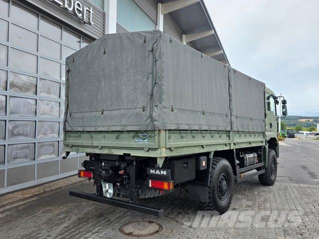 MAN TGA 18.360 4x4 BB 3 Sitze Schalter Expedition Camión con caja abierta