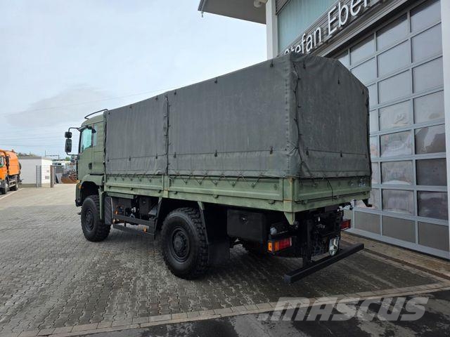 MAN TGA 18.360 4x4 BB 3 Sitze Schalter Expedition Camión con caja abierta