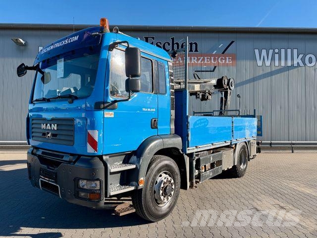 MAN TGA 18.360 4x4H*HIAB 099ES2*FUNK*Seilwinde*Klima 플랫베드/드롭사이드 트럭