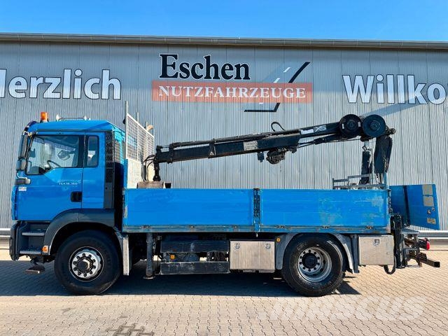 MAN TGA 18.360 4x4H*HIAB 099ES2*FUNK*Seilwinde*Klima Бордови