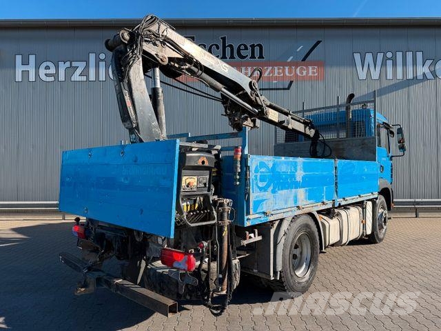 MAN TGA 18.360 4x4H*HIAB 099ES2*FUNK*Seilwinde*Klima Бордови