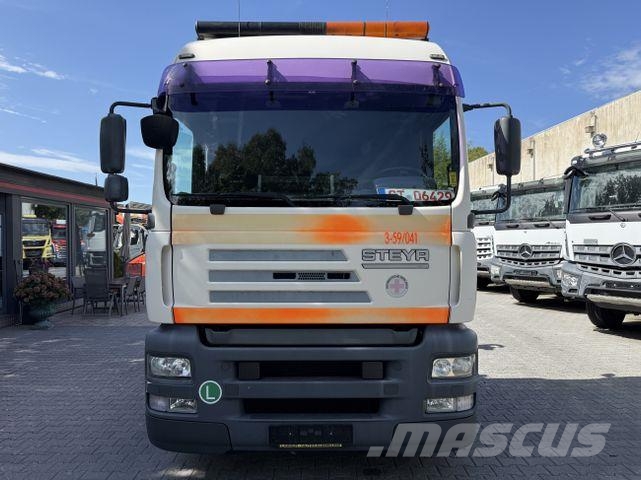 MAN TGA 18.360 / Steyr 18S36 Rotes Kreuz Camion ampliroll