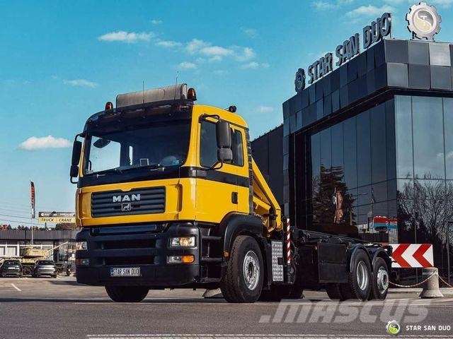 MAN TGA 18.440 6x2 FASSI F 210 A.24 Crane Rotator Автокранове