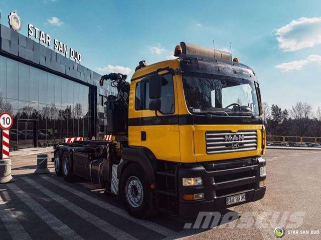 MAN TGA 18.440 6x2 FASSI F 210 A.24 Crane Rotator Автокранове
