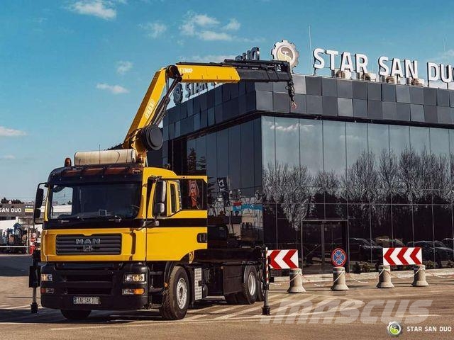 MAN TGA 18.440 6x2 FASSI F 210 A.24 Crane Rotator Автокранове