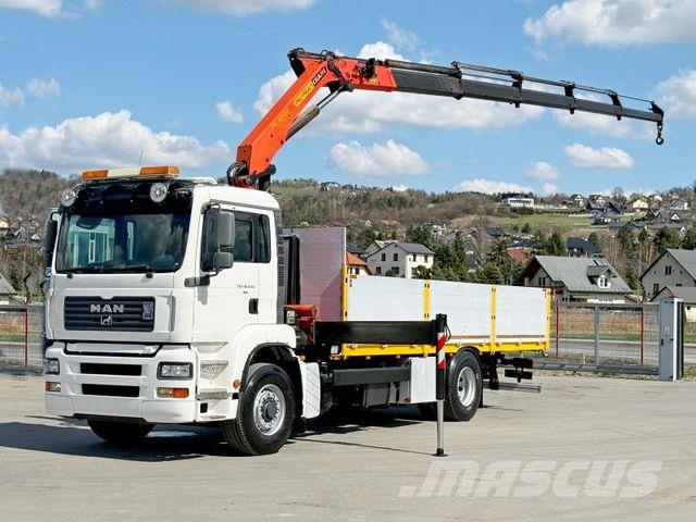 MAN TGA 18.440* PK 16502 + FUNK * 4x4 * TOP Автокранове