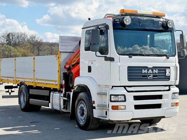 MAN TGA 18.440* PK 16502 + FUNK * 4x4 * TOP Автокранове