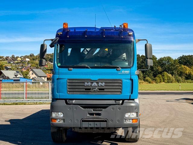 MAN TGA 26.390 * PRITSCHE 5,50 m * 6x4 * KRAN/ FUNK! Caminhões guindaste