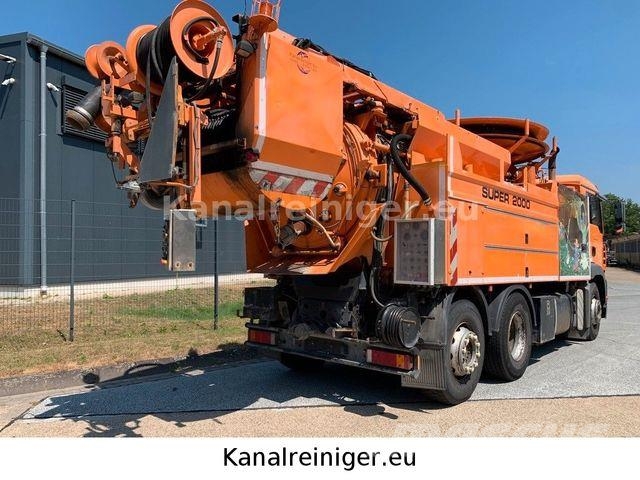 MAN TGA 26.410 6x2 Wiedemann Super 2000, Recycler Kombinuotos paskirties / vakuuminiai sunkvežimiai
