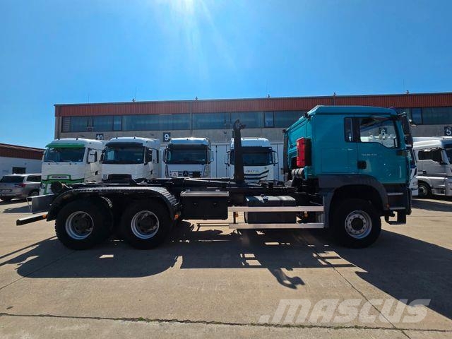 MAN TGA 26.440 * ABROLLKIPPER * BLATT * KLIMA * Camiones elevadores de gancho