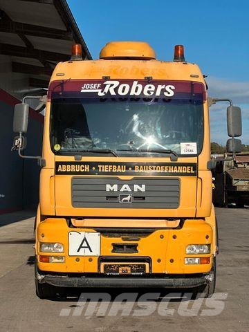 MAN TGA 26.480 6x2-2 BL VDL S-21 Schubarm AK 훅 리프트 트럭