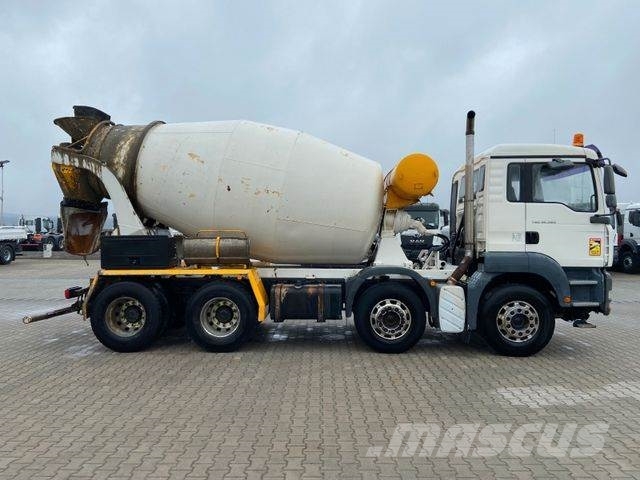 MAN TGA 32.360 STETTER 8M3 Caminhões de concreto