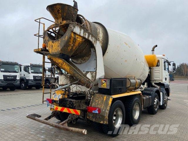 MAN TGA 32.360 STETTER 8M3 Caminhões de concreto