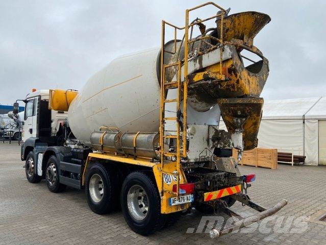MAN TGA 32.360 STETTER 8M3 Caminhões de concreto